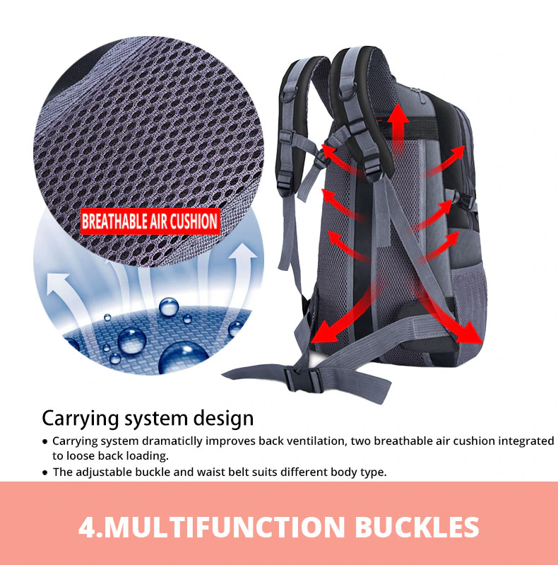 40L Travel Backpack Bag