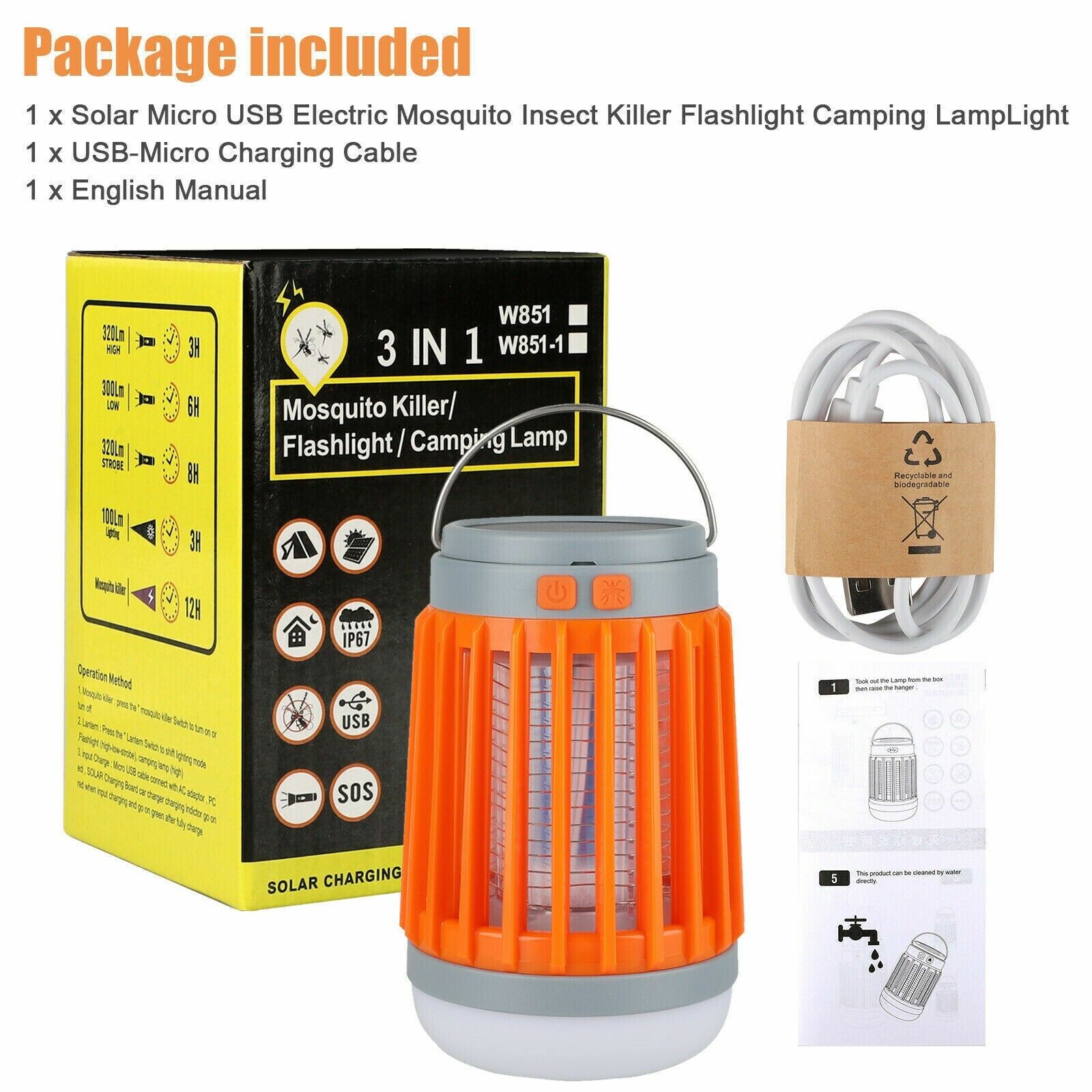 Solar Mosquito Killer