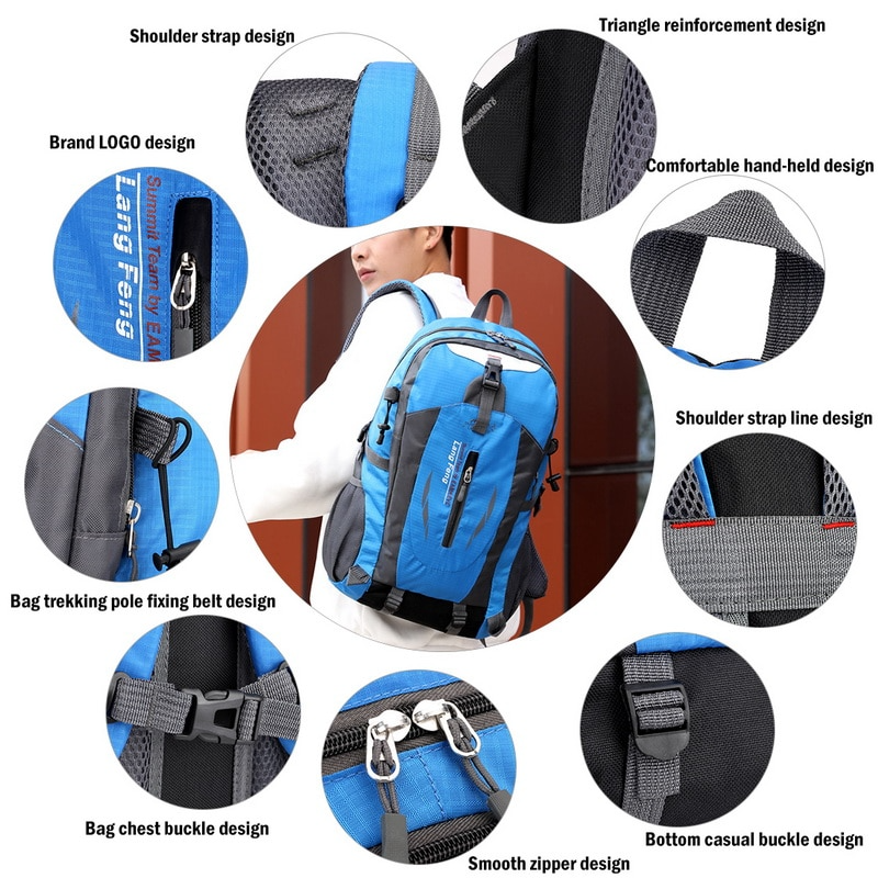 40L Travel Backpack Bag