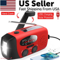 Emergency Solar Crank Radio & Power Bank