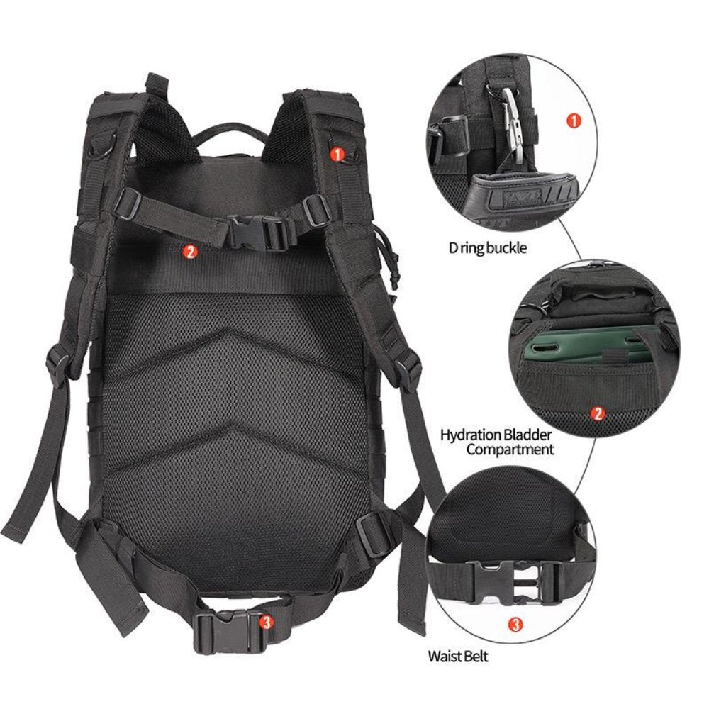 42L Backpack Bag (with USA Patch)